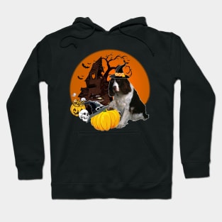 Happy Halloween Springer Spaniel Dogs Halloween Gift Hoodie